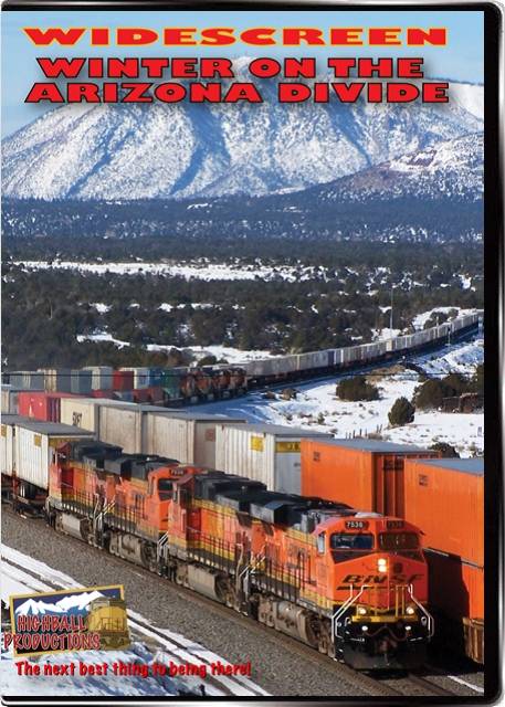 Winter on the Arizona Divide - The BNSF Seligman Sub